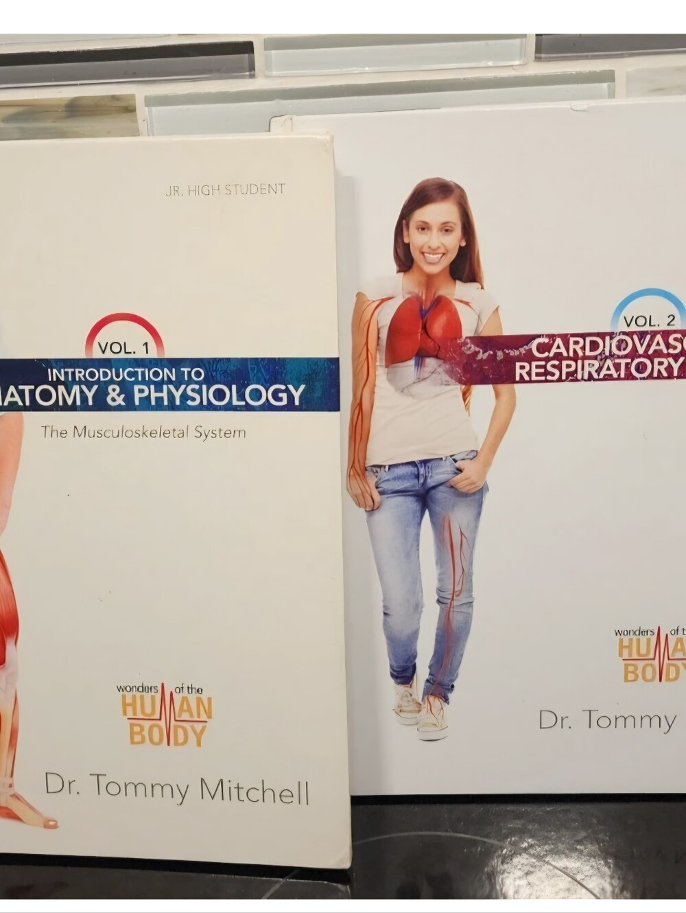 Wonders of the Human Body  Vol 1 & Vol 2  Jr High Student by Dr Tommy Mitchell